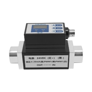 Cảm biến lưu lượng OEM Gas/N2/H2/Air/O2/CO2/He/Ar/CH4 bằng nhựa hỗ trợ RS485/4 ~ 20mA