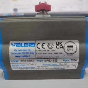 Bộ truyền động khí nén VALBIA của Ý 82SR0010, SR52