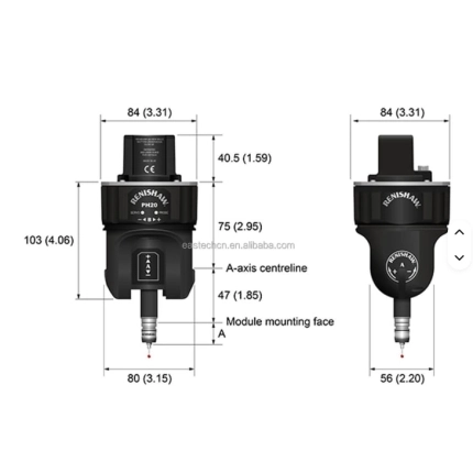 Hệ thống cảm ứng 5 trục Renishaw PH20 hoàn toàn mới, đầu đo CMM, cán, bộ chuyển đổi, bút hiệu chuẩn TP20 MCR20