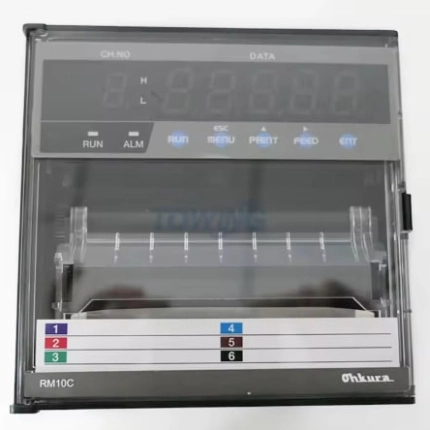 Máy ghi âm giấy chấm bi OHKURA RM1006C0000 Nhật Bản, mới 100% và nguyên bản