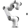 Cánh tay robot công nghiệp Cobot Hans E5 có kẹp cho ứng dụng nhặt và đặt Cánh tay robot cộng tác 6 trục