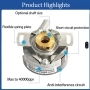 Bộ mã hóa KN40 chính xác cho động cơ Servo Độ phân giải 20000PPR Trục 6/8/10mm Tín hiệu vuông góc chất lượng cao"