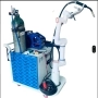Cánh tay robot thông minh 6 trục HÀN MIG với xe đẩy và tay kéo cho ngành sản xuất hàn tự động hóa công nghiệp